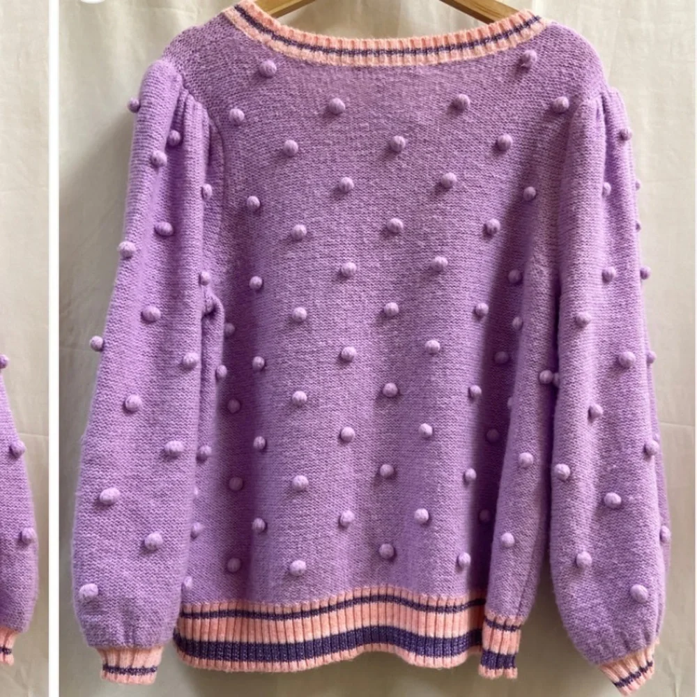 Lilly Pulitzer Dorianna Sweater in Purple Iris